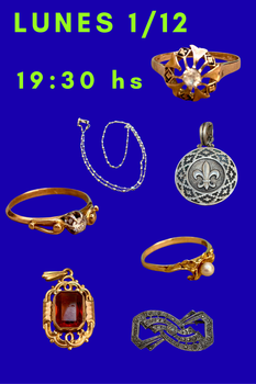 Primer lote del remate de Luciana Pesce