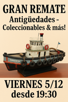 Primer lote del remate de Mesa & Rossell Remates ⭐ Remates de calidad ⭐