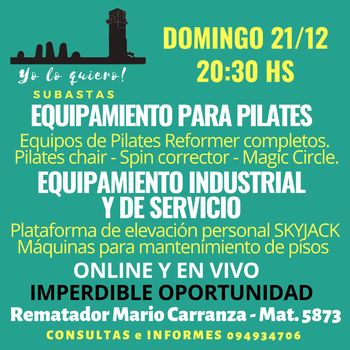 Primer lote del remate de Yo lo quiero! Subastas 