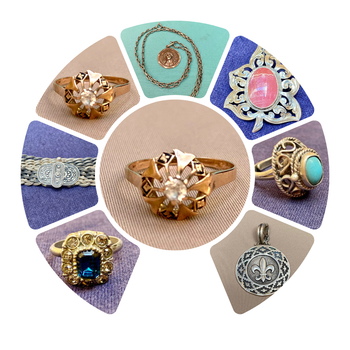 Primer lote del remate de Luciana Pesce