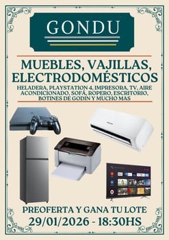 Primer lote del remate de GONDU.UY Agustin Gondu