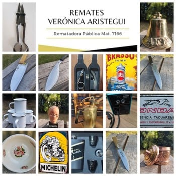 Primer lote del remate de Verónica Aristegui Díaz 