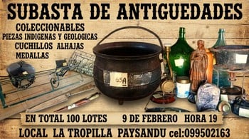 Primer lote del remate de Vicente R. Muela