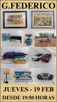 Primer lote del remate de Remate G. Federico