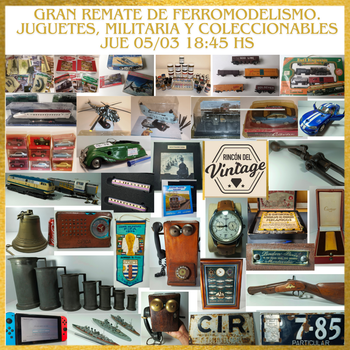 Primer lote del remate de Rincón del Vintage