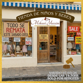 Primer lote del remate de Mikael Yussim