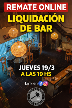 Primer lote del remate de Mesa & Rossell Remates - Remates de calidad 