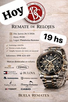 Primer lote del remate de Ana Paula Buela Salato